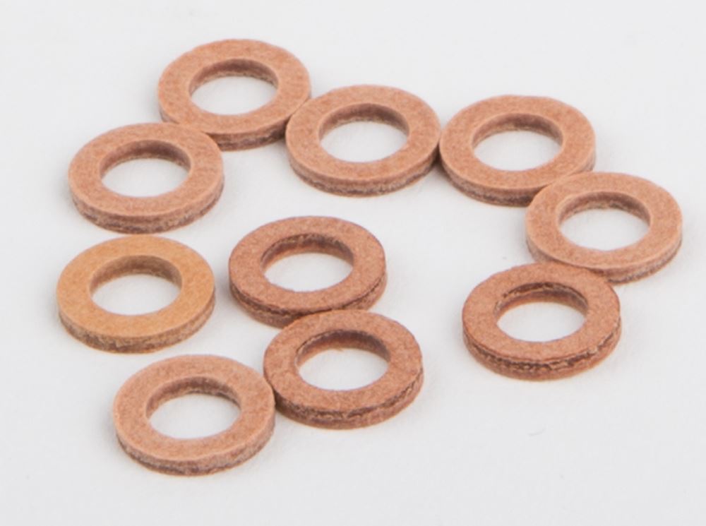 Wilesco 01501 Dichtungen M4 für Öleraufsatz mit Schraube (10 Stück)