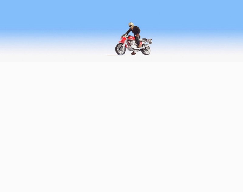 Noch 15913 Moto Guzzi 850 Le Mans Spur H0 NEU OVP Figuren