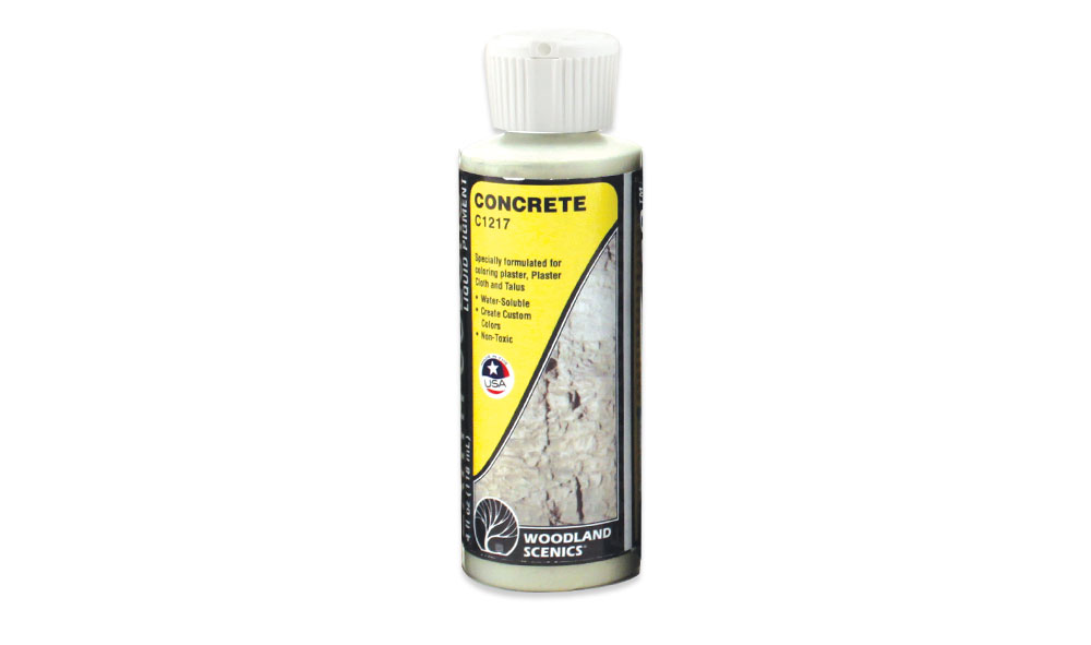 Woodland Scenics C1217 Landschaftsbaufarbe Beton 4 fl oz (118 mL) Neu OVP