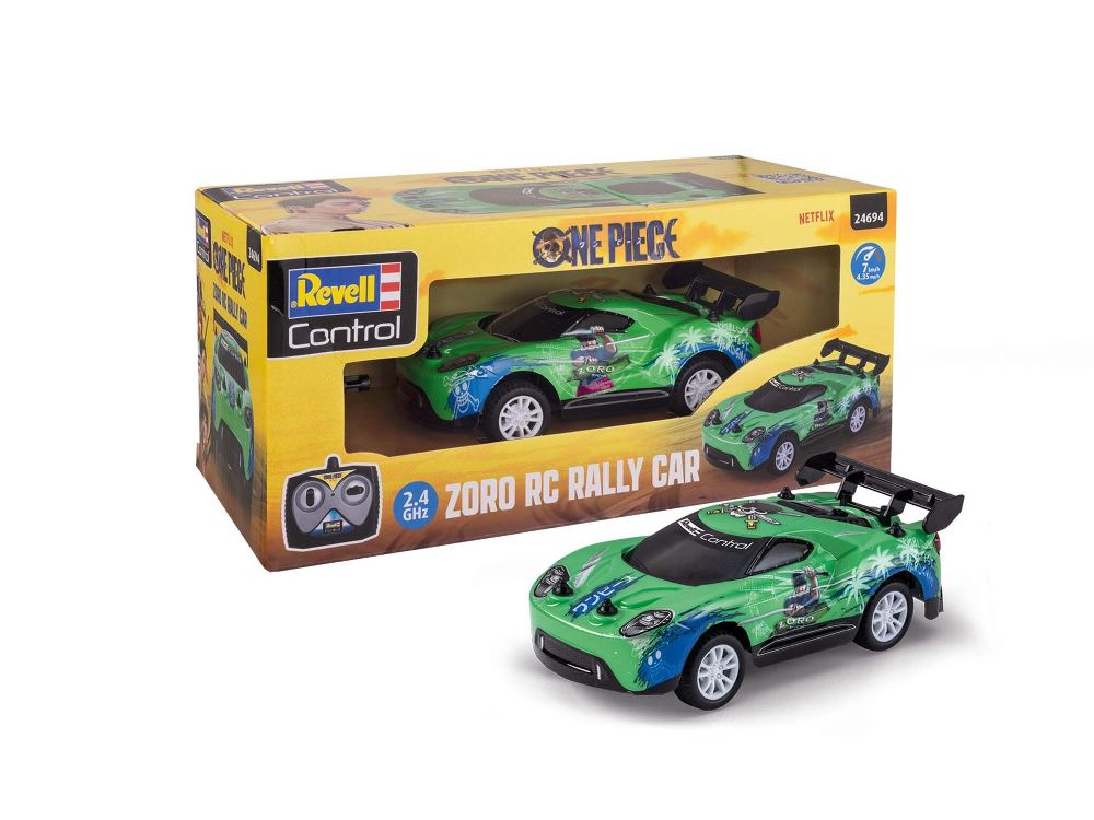 Revell 24694 "One Piece" Zoro RC Rally Ferngesteuertes Auto NEU