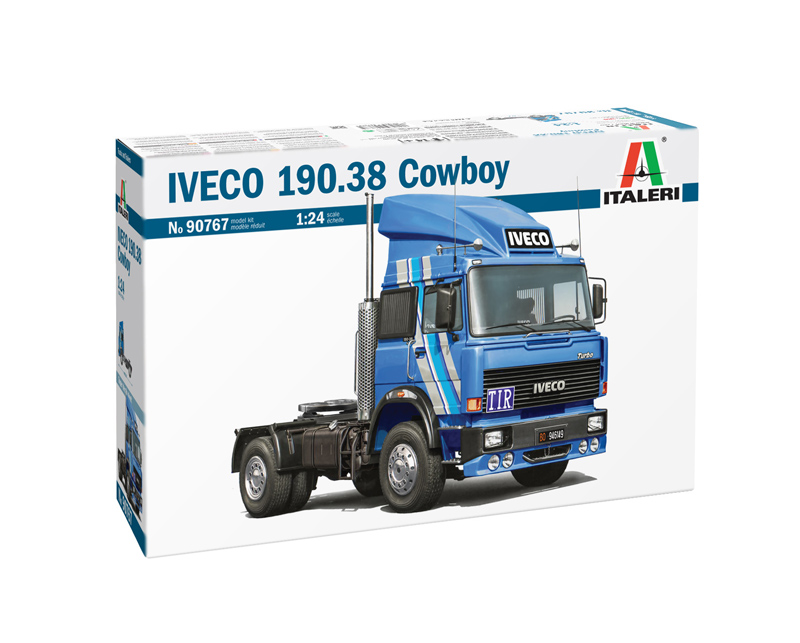 Italeri 90767 IVECO 190.38 CowBoy 1:24 Modellbausatz NEU OVP