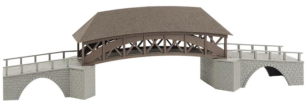 Faller 191774 Alte Holzbrücke - 1:87 Spur H0 - Bausatz - Neu - OVP