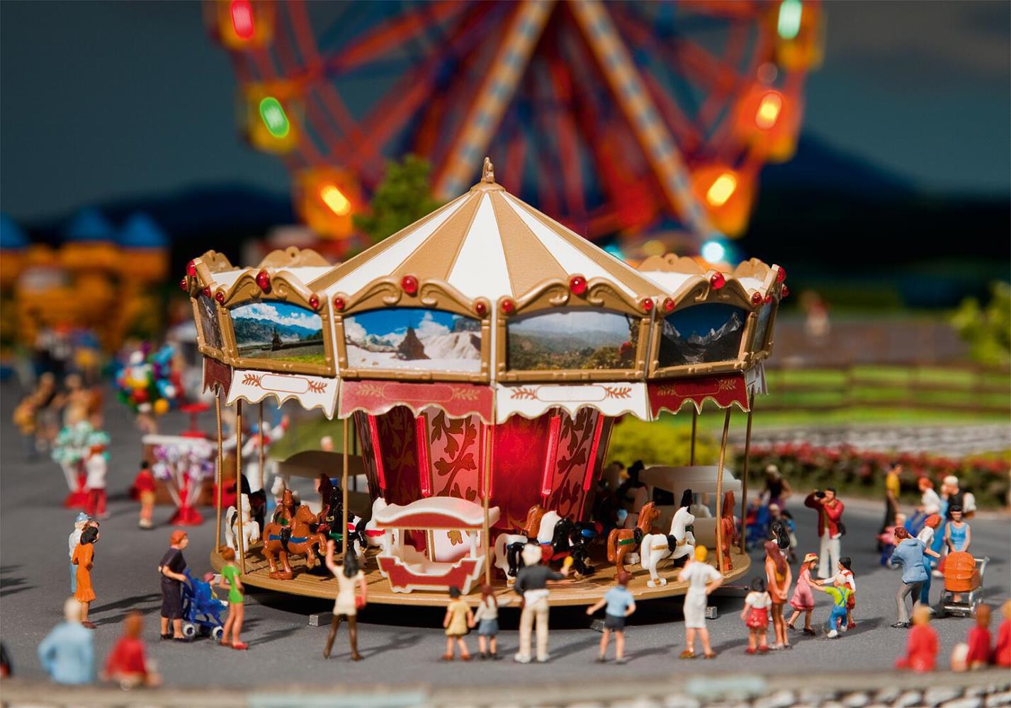 Faller 140316 Kinderkarussell 1:87 Spur H0 Bausatz Neu OVP Kirmes
