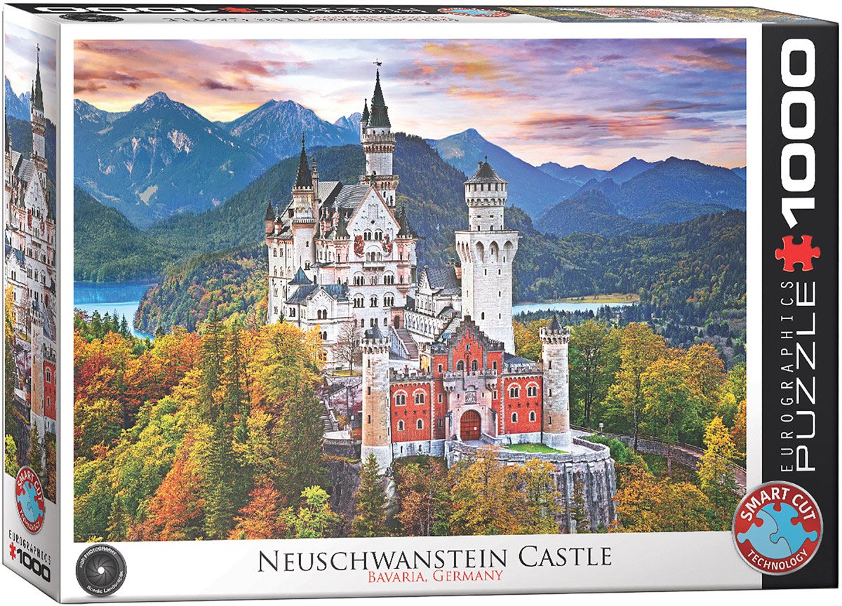 EUROGRAPHICS 6000-0946 Schloss Neuschwanstein in Deutschland 1000 Teile Neu