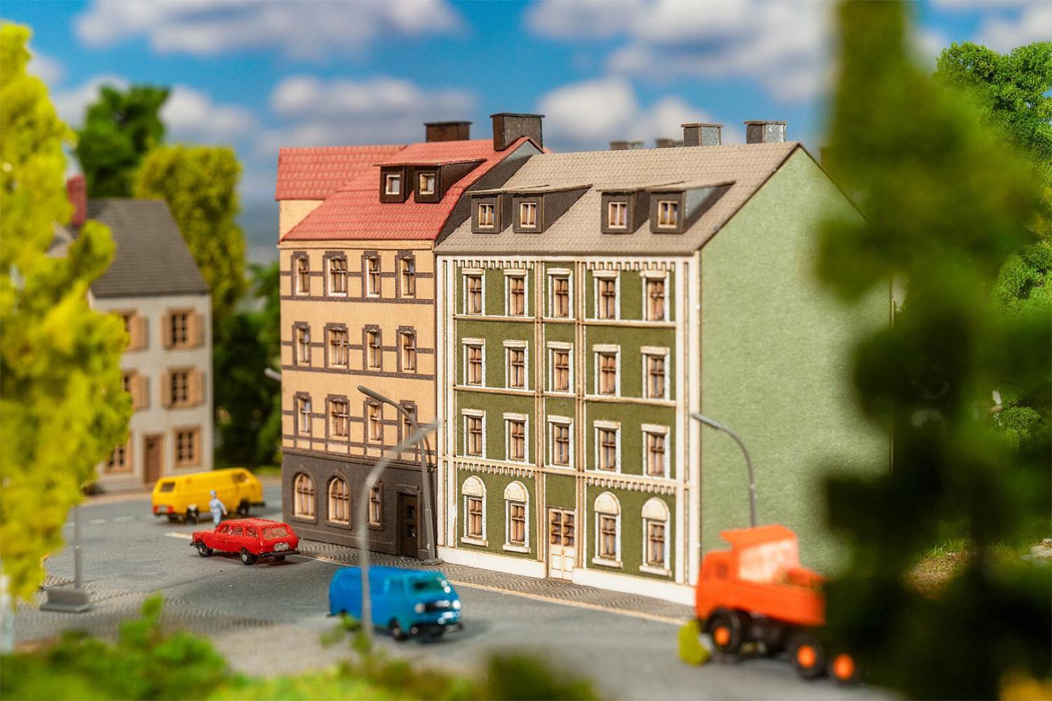 Faller 282783 Stadthäuserzeile 1:220 Spur Z Bausatz Neu OVP