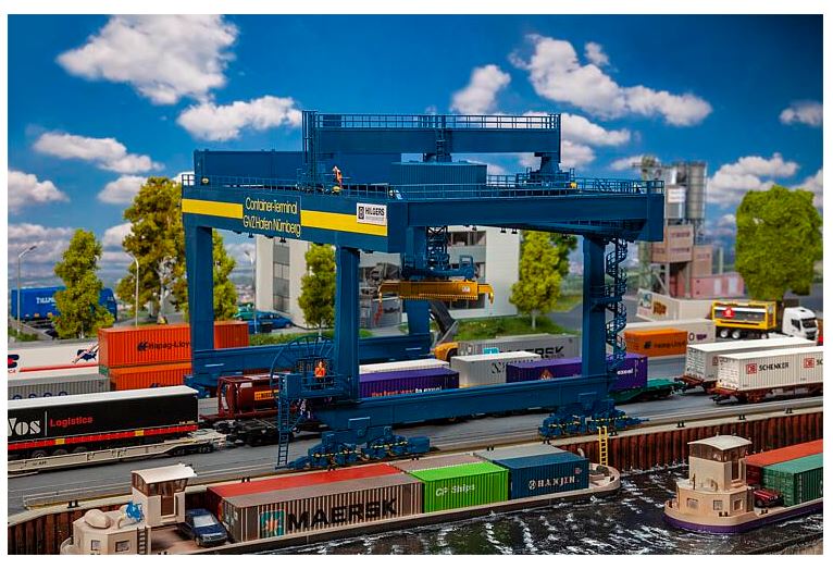 Faller 120291 Containerbrücke GVZ Hafen Nürnberg 1:87 Spur H0