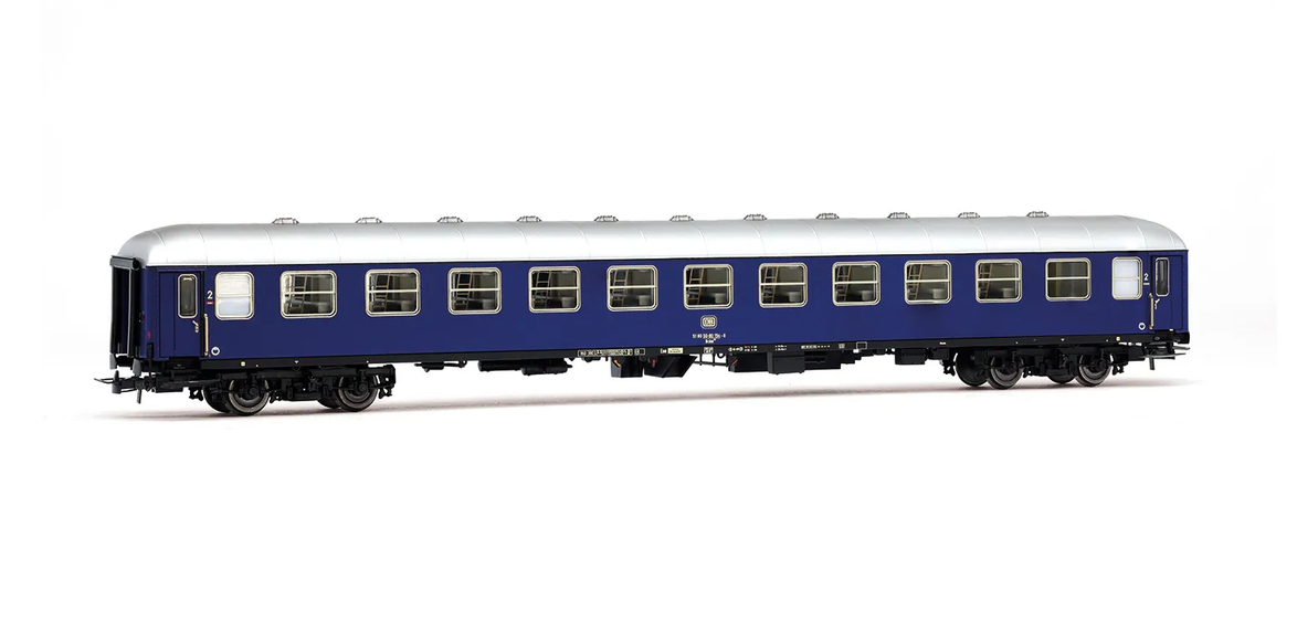 Rivarossi HR4415 DB 2-tlg Set Liegewagen Bcm 243 1:87 Spur H0 DC NEU