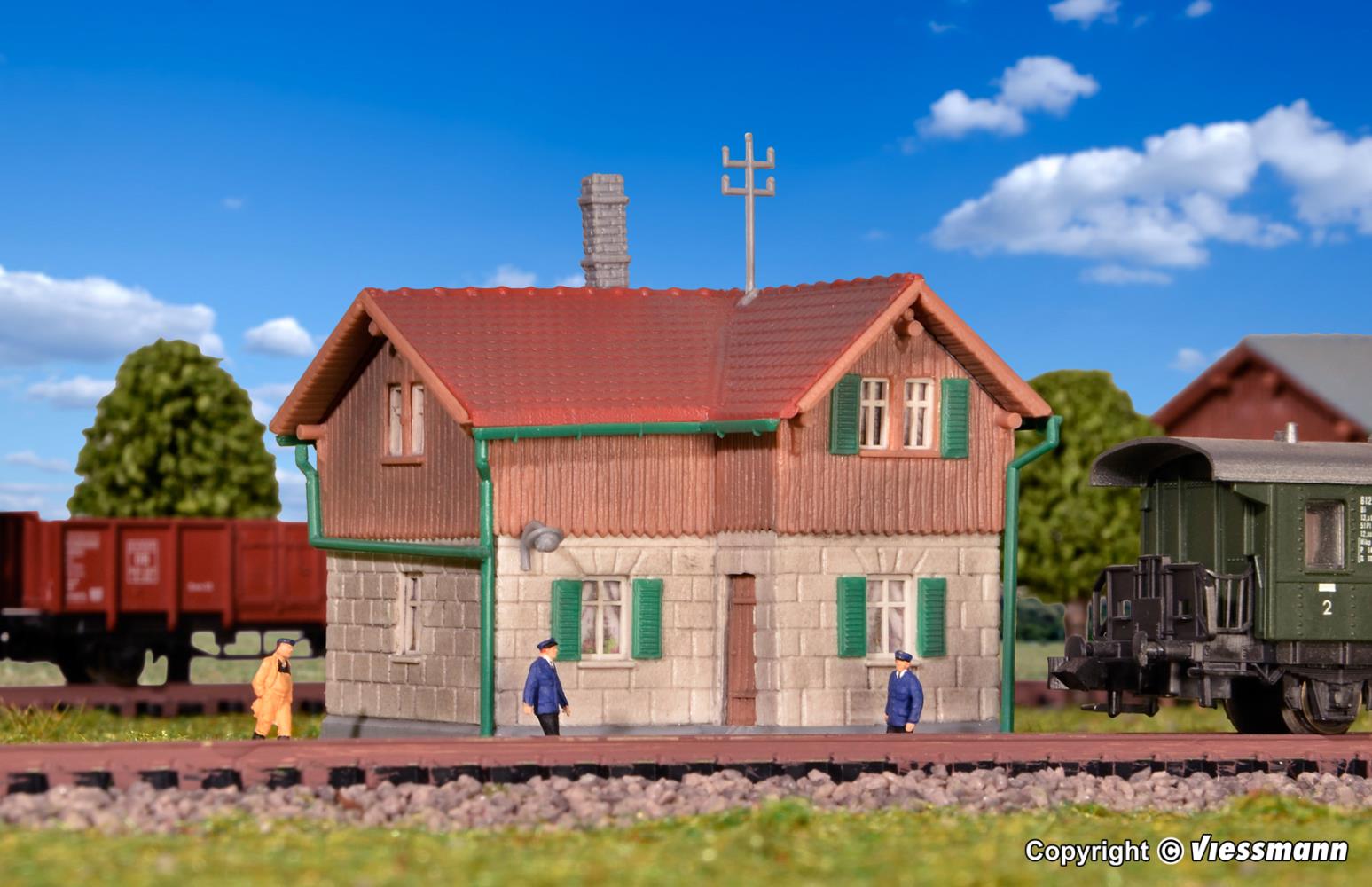 Kibri 37808 Bahnwärterhaus 1:160 Spur N Bausatz Neu OVP