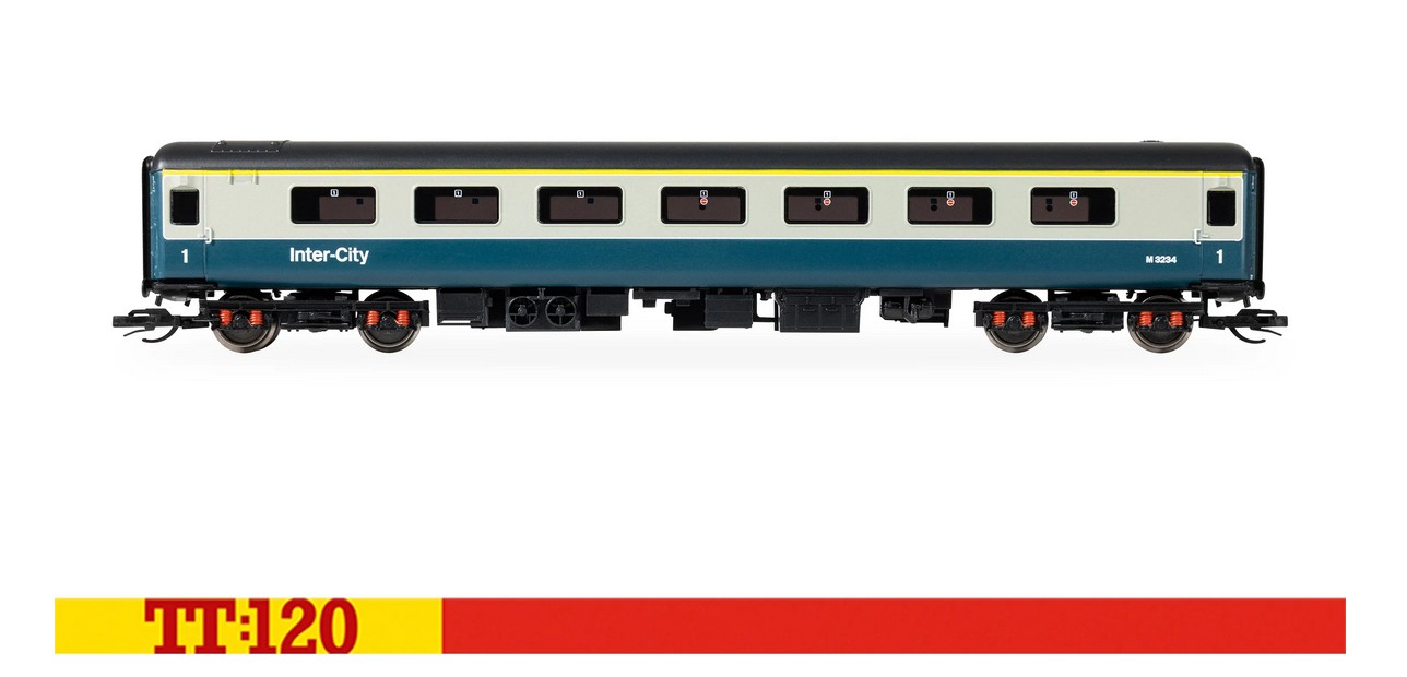 Hornby TT4012 BR Intercity Mk2E First Open 3234 Era 8 1:120 Spur TT