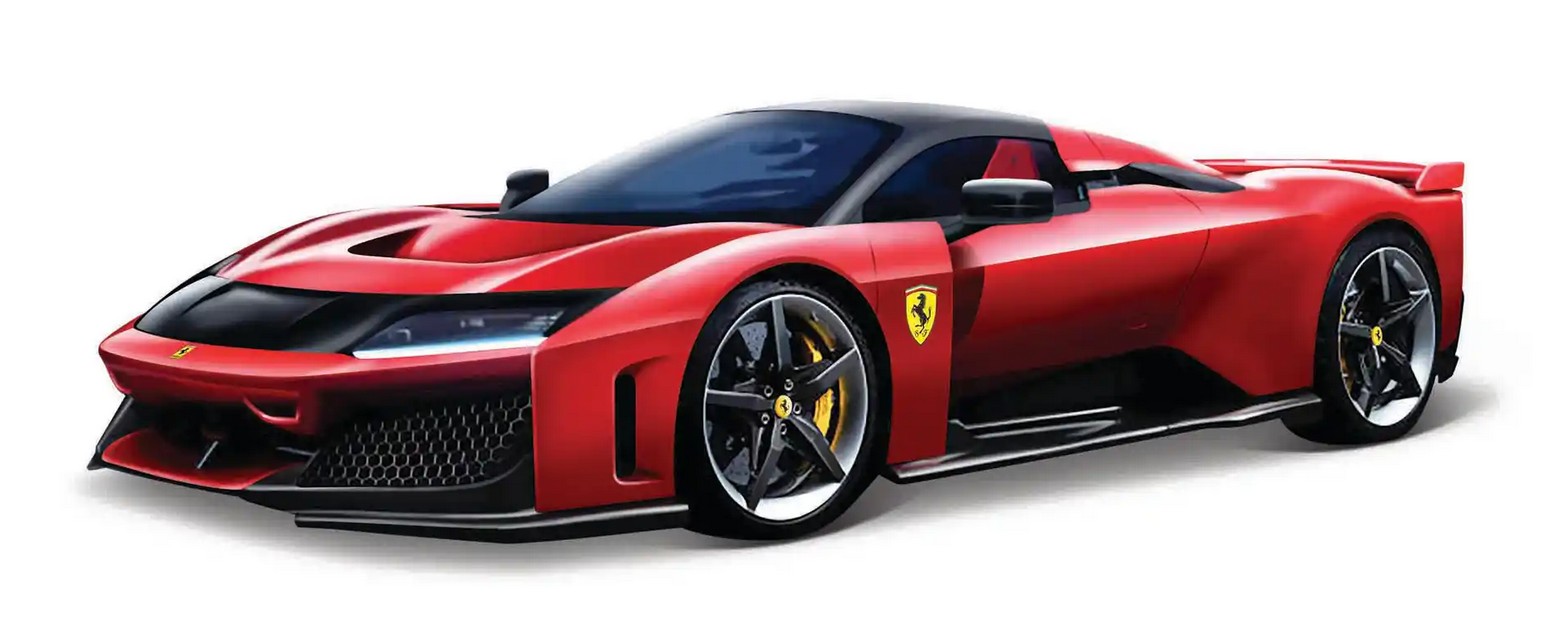 Bburago 18-16917 Ferrari F80 - Signature Series, rot, 1:18