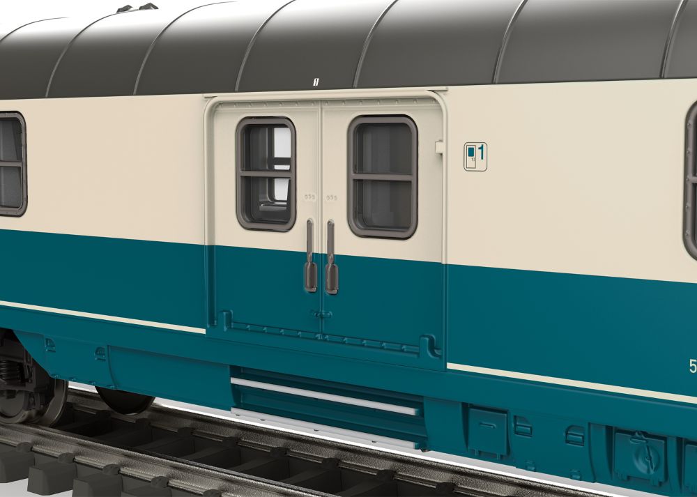 Trix 18580 Postwagen "Deutsche Bundespost" (DBP) 1:160 Spur N