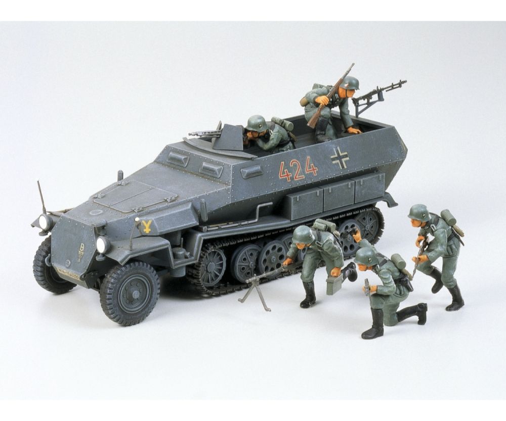 Tamiya 35020 Dt. Sdkfz.251/1 Halbk. Hanomag (5) 1:35 Bausatz NEU