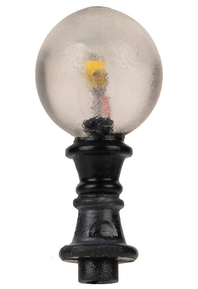 Faller 180137 LED-Wegleuchte Kugel warmweiß 3 Stück 1:87 Spur H0