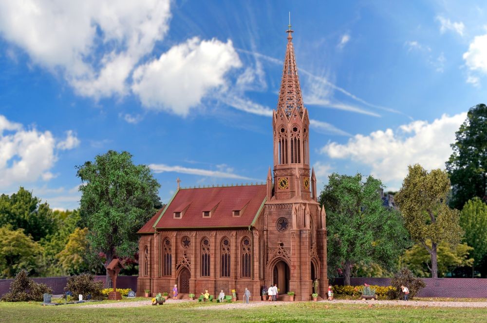 Vollmer 43739 Stadtkirche Stuttgart-Berg - Spur H0 1:87