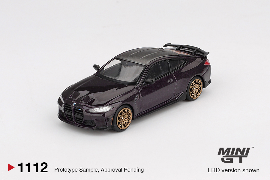 Mini GT MGT01112-L 1:64 BMW M4 (G82) PERFORMANCE DAYTONA VIOLET 2021
