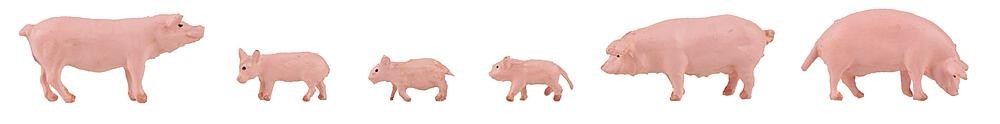 Faller 151910 Schweine 1:87 Spur H0 Neu OVP Figuren