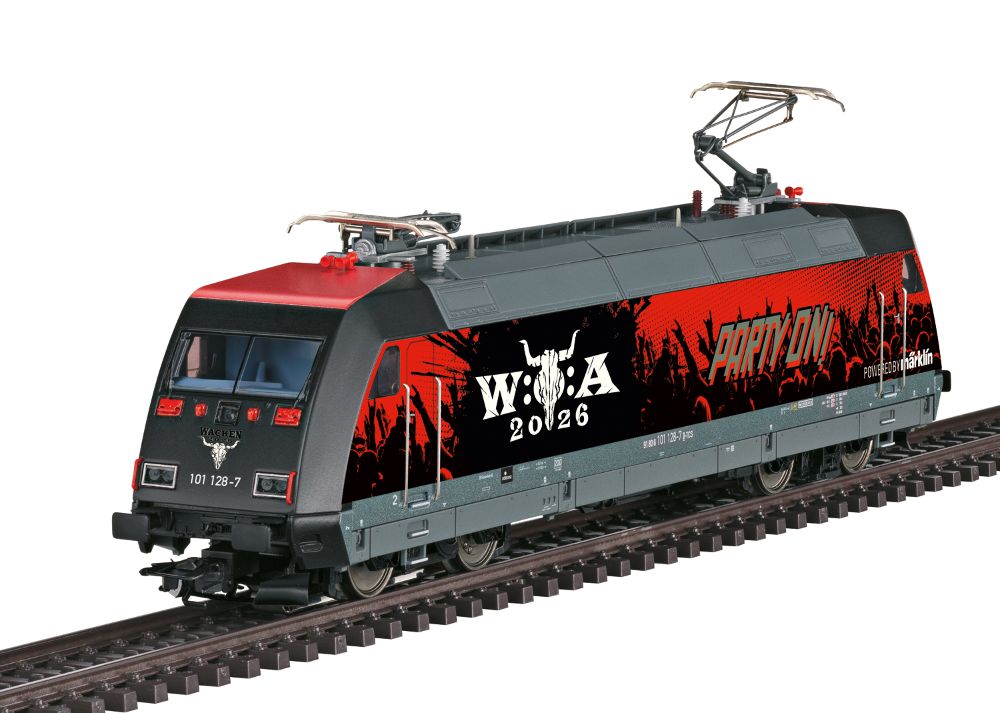 Märklin 39476 Elektrolok BR 101 Wacken Open Air (W:O:A®) Spur H0