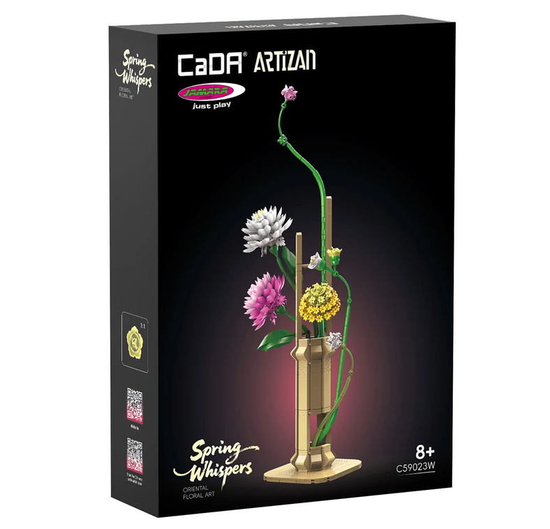 CaDA C59023W Blumenstrauß Frühling 1:1 Bricks