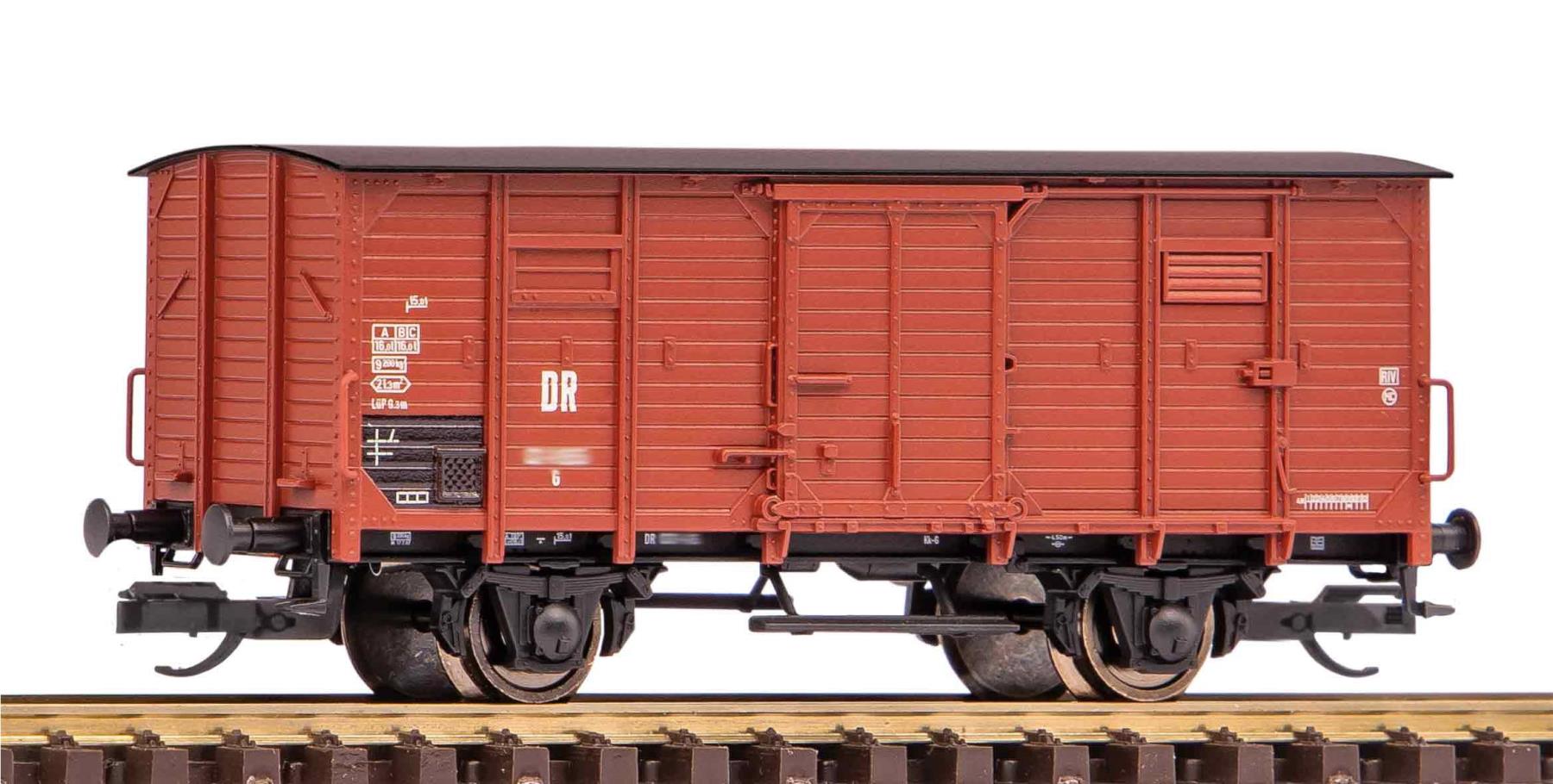 Piko 47776 Gedeckter Güterwagen G02 DR III 1:120 Spur TT Neu