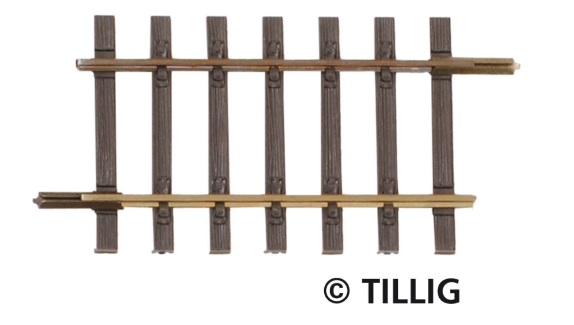 Tillig 85129 Gerades Gleis,  Länge 50 mm - Spur H0 - Neu
