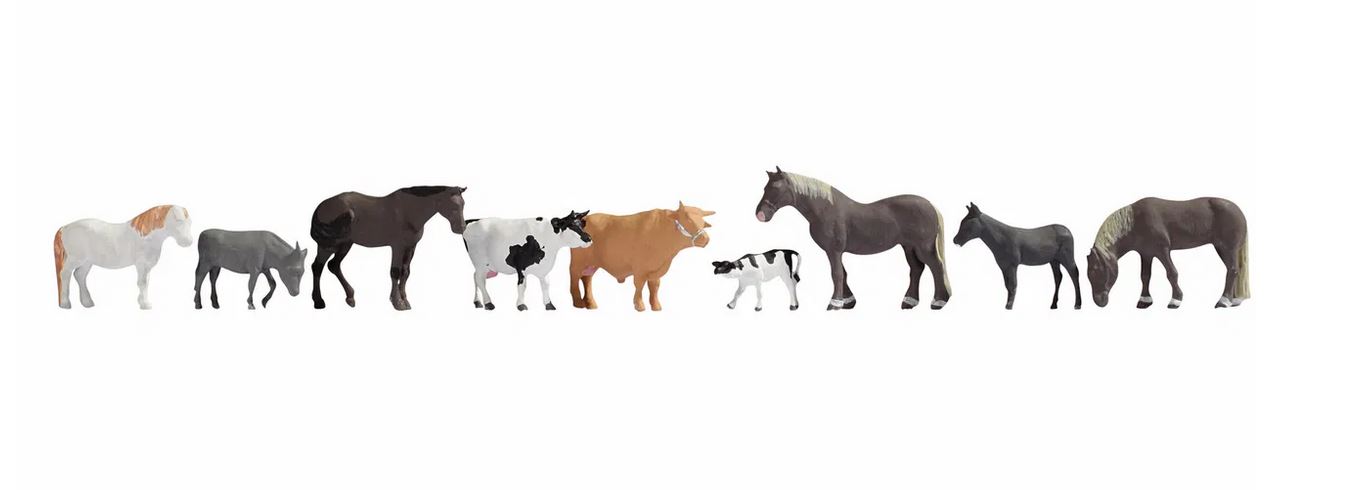 Noch 36713 Tiere auf dem Bauernhof 1:160 Spur N Neu OVP Tiere