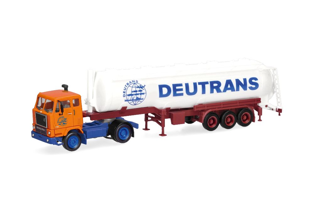 Herpa 321600 Volvo F88 SiloSz Deutrans 1:87