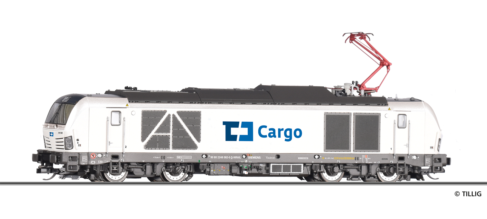 Tillig 04871 Zweikraftlokomotive 248 082 der ČD Cargo