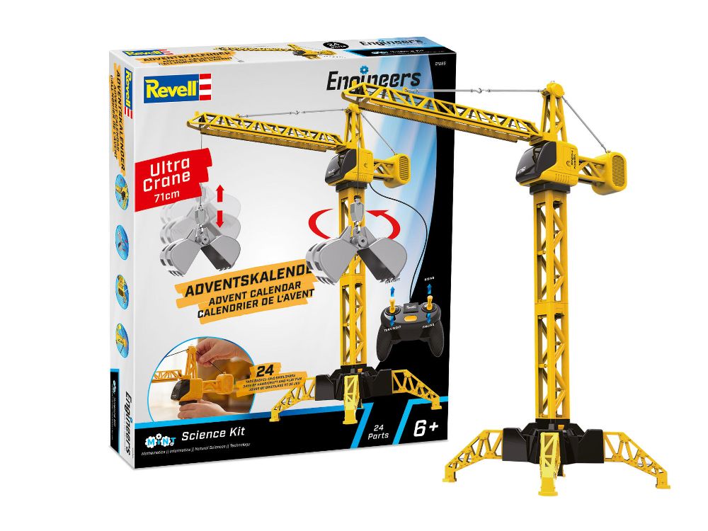 Revell 01065 Adventskalender Engineers "Ultra Crane" NEU OVP