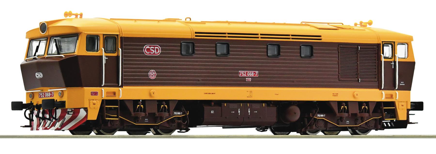 Roco 7310026 Diesellokomotive 752 068-7 CSD/CD 1:87 Spur H0 DCC