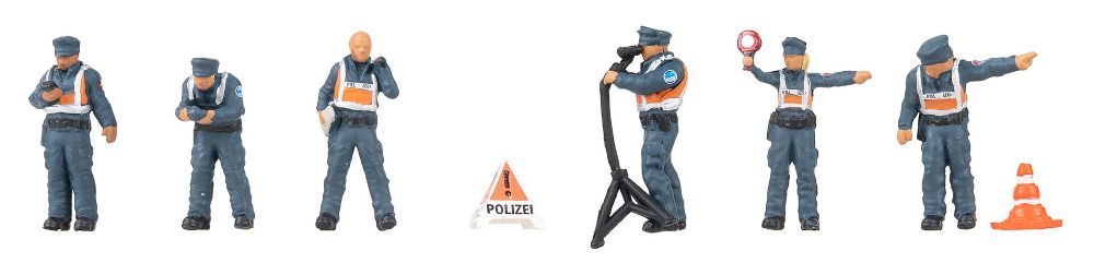 Faller 151715 Verkehrskontrolle CH 1:87 Spur H0 NEU OVP Figuren