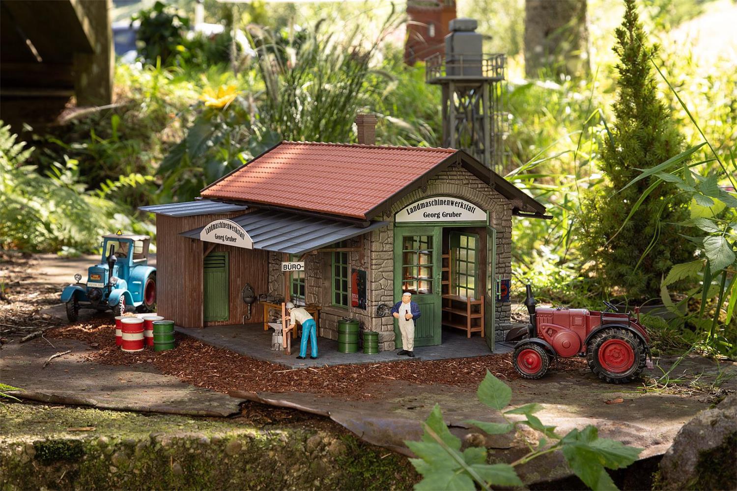 Pola 331144 Landmaschinenwerkstatt 1:22,5 Spur G Bausatz Neu