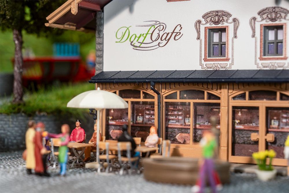 Faller 191836 Alpenhaus mit Café 1:87 Spur H0 Bausatz NEU OVP