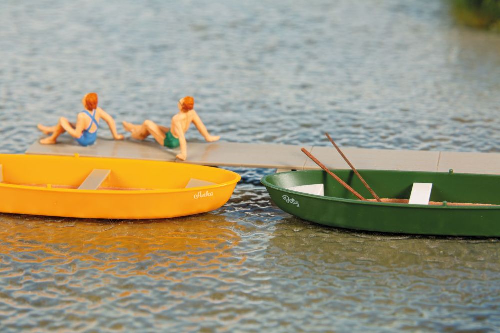 Auhagen 41693 Boote 1:87 Spur H0 Bausatz NEU OVP