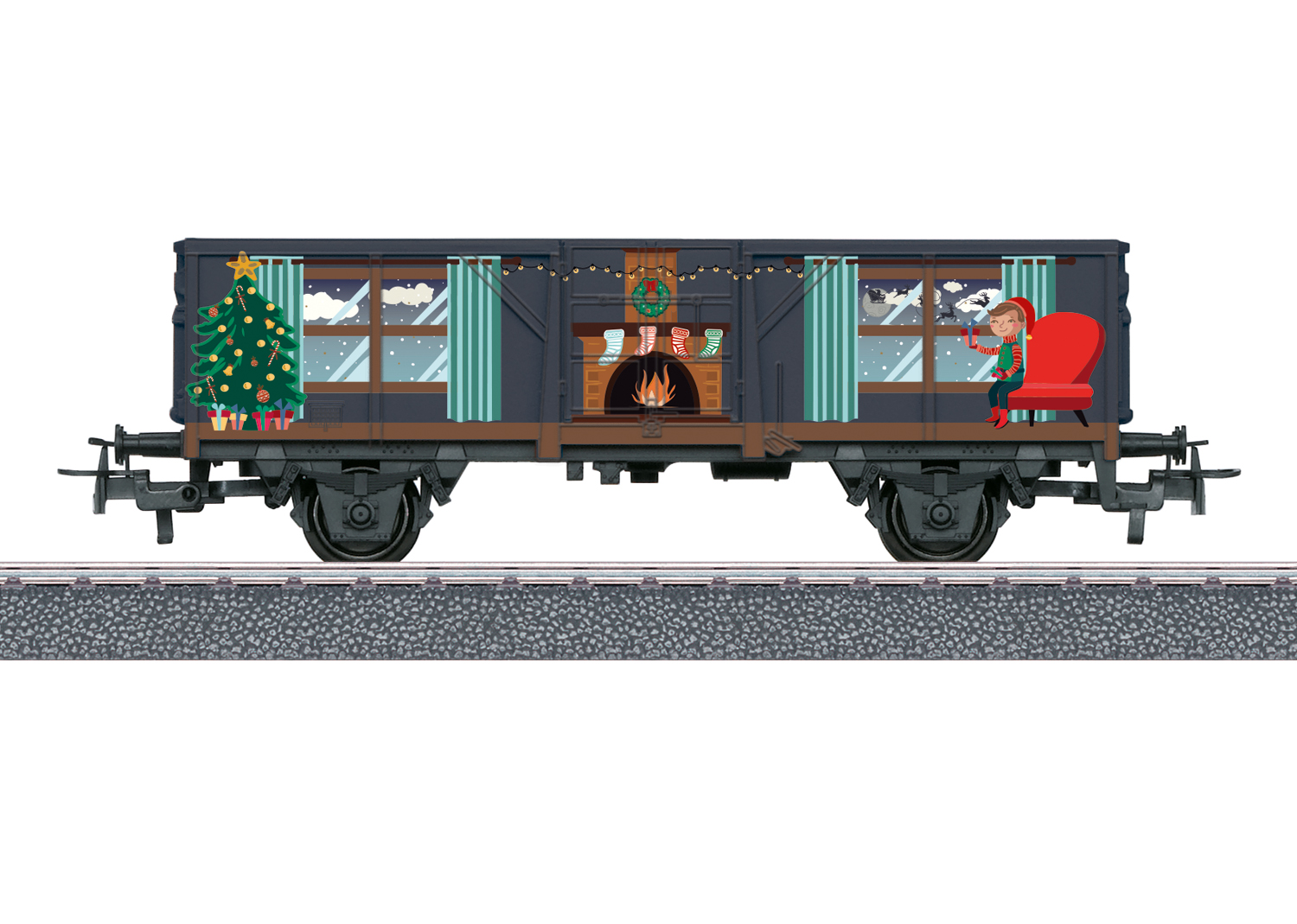 Märklin 44126 Start up Weihnachtswagen mit Lichtmodul