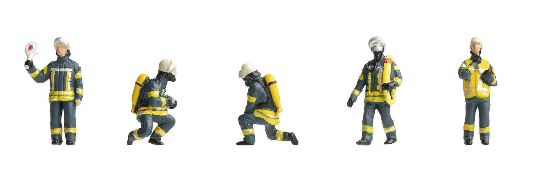 Faller 151637 Feuerwehrkräfte Epoche VI Set I 1:87 Spur H0 Neu OVP
