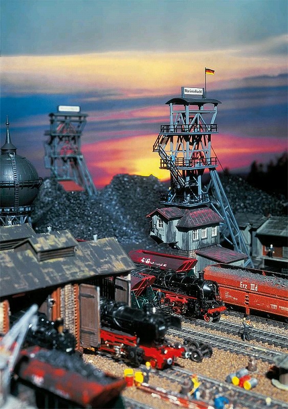 Faller 130945 Förderanlage Marienschacht 1:87 Spur H0 Bausatz Neu OVP