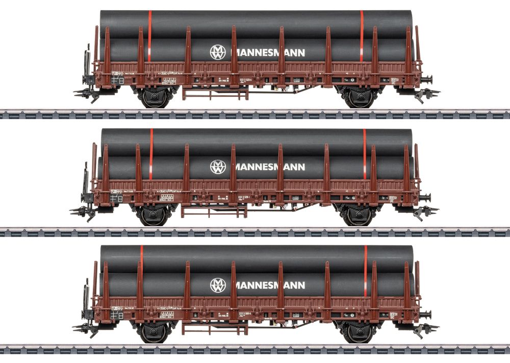 Rungenwagen-Set 1 DB Spur H0