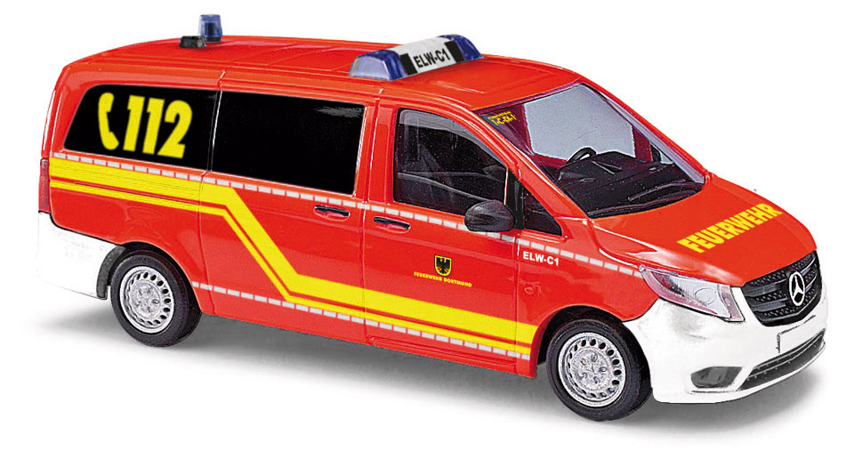 Busch 51181 Mercedes-Benz Vito, Rettungsdienst Dortmund - 1:87