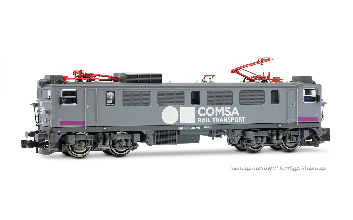 Arnold HN2609 COMSA, Elektrolokomotive 269, graue Farbgebung