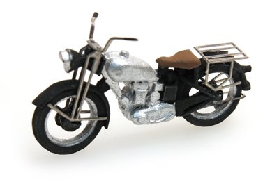 Artitec 387.05-SR Motorrad Triumph zivil, silber - 1:87 - Standmodell - Neu