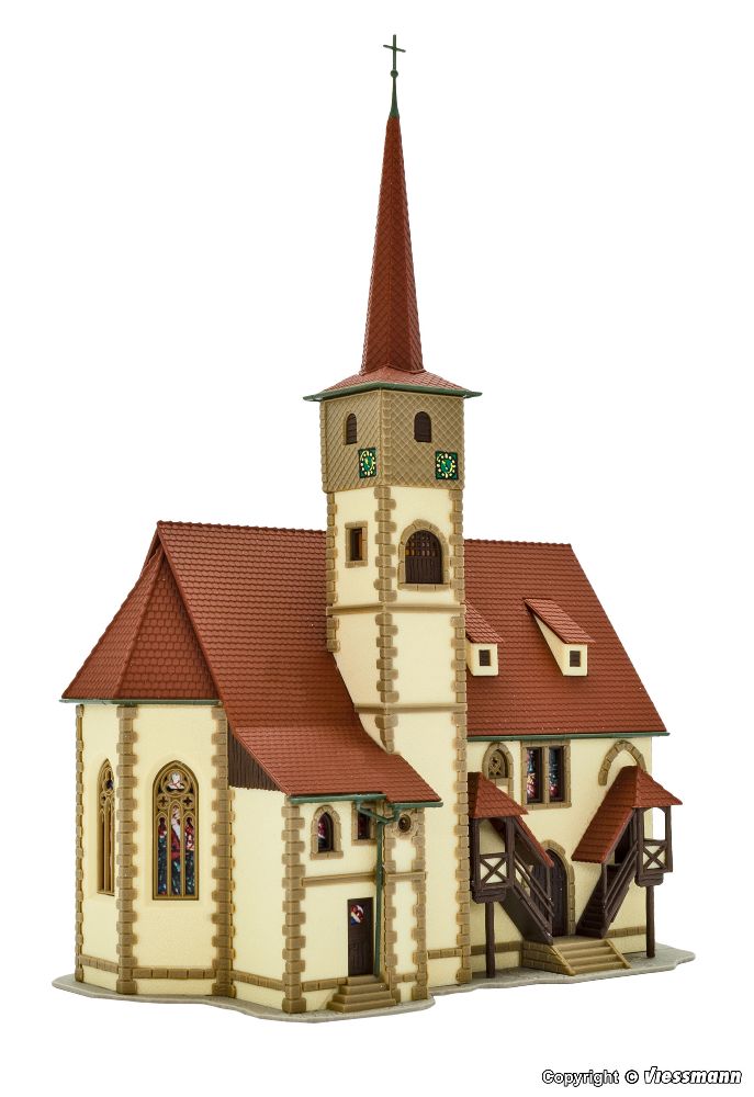 Vollmer 47736 Kirche Ditzingen 1:160 Spur N Bausatz Neu OVP