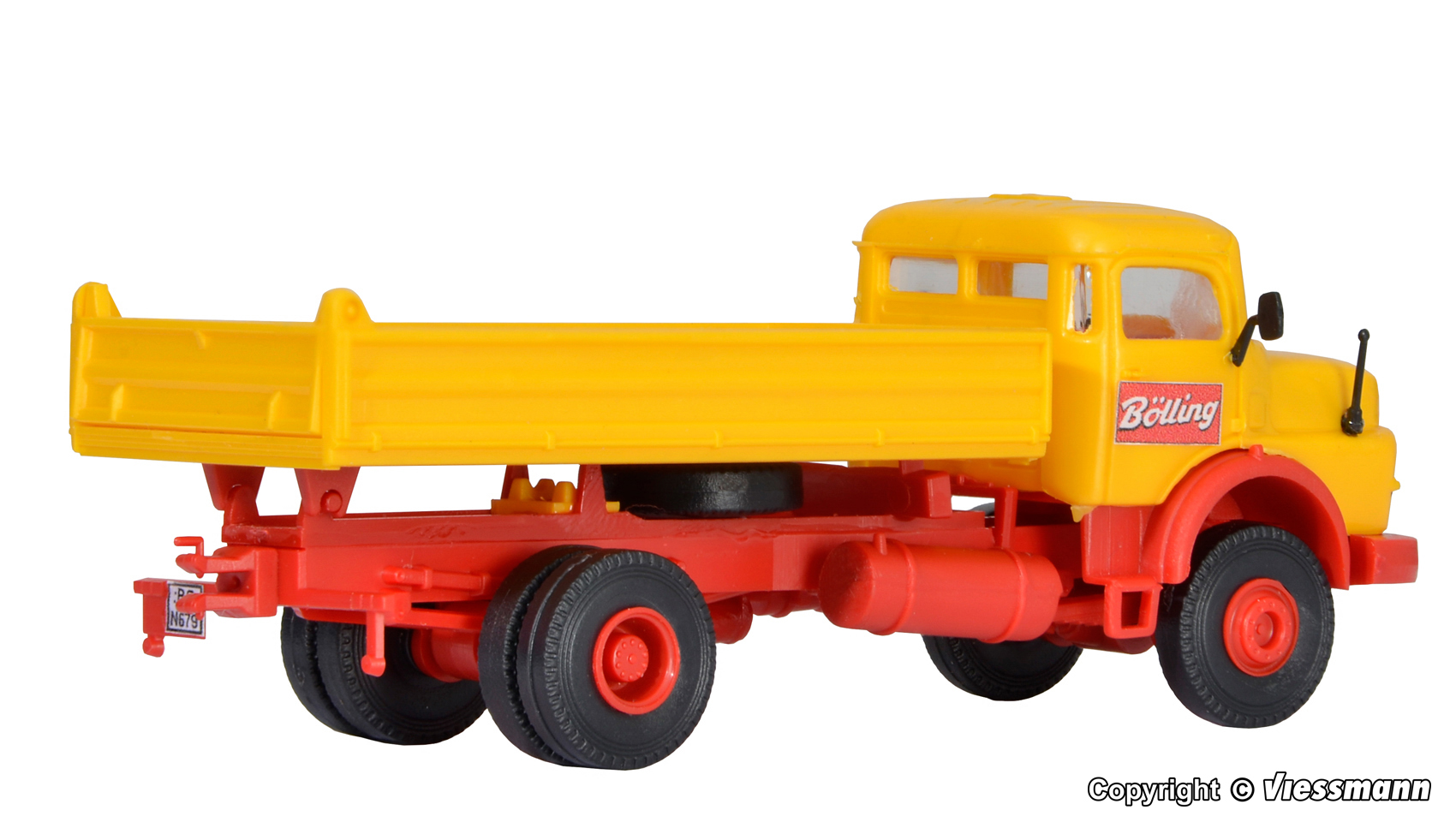 Kibri 14100 MB Rundhauber LAK 1620 m. Kipp-Pritsche 1:87 Spur H0
