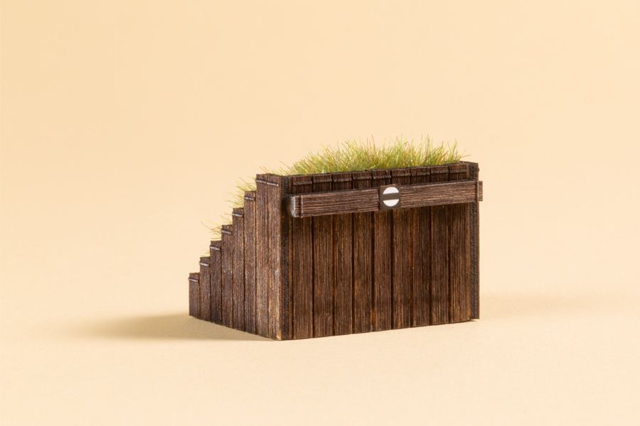 Auhagen 41665 Prellbock Holz 1 Stück 25 x 31 x 21 mm 1:87 Spur H0