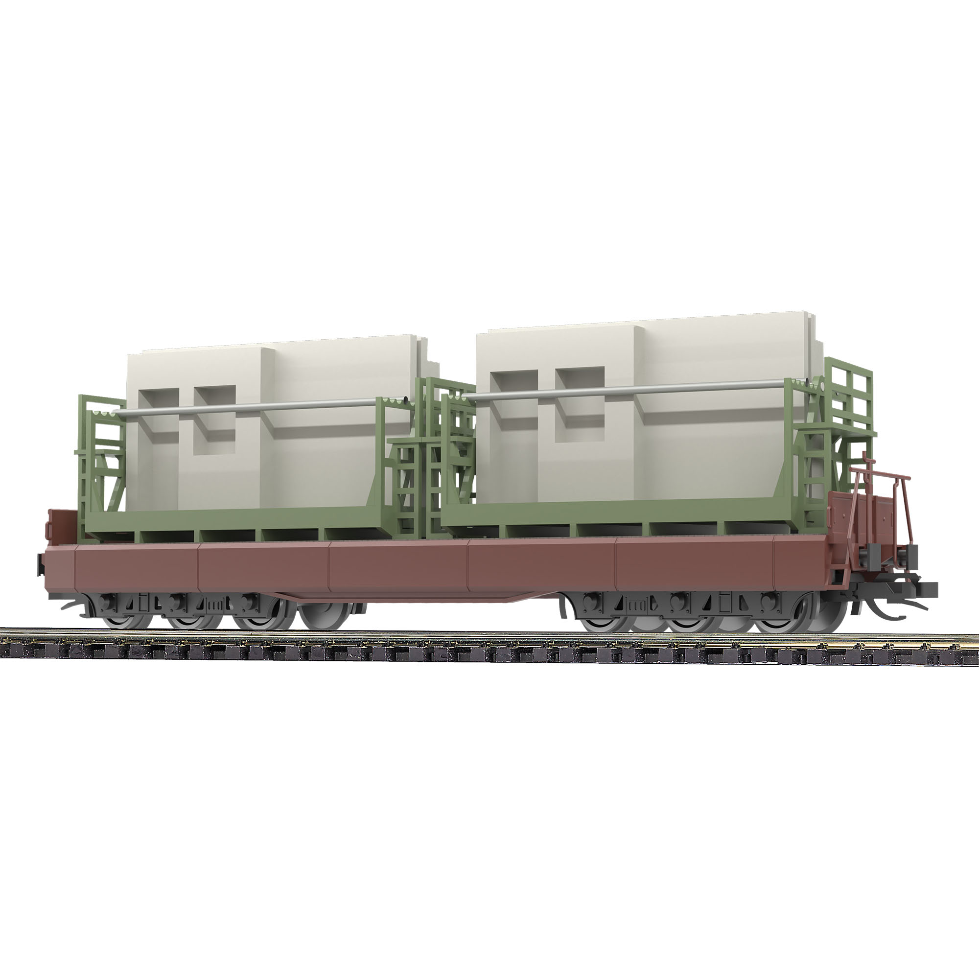 Busch 31655 Flachwagen Samm 4818 Wohnung