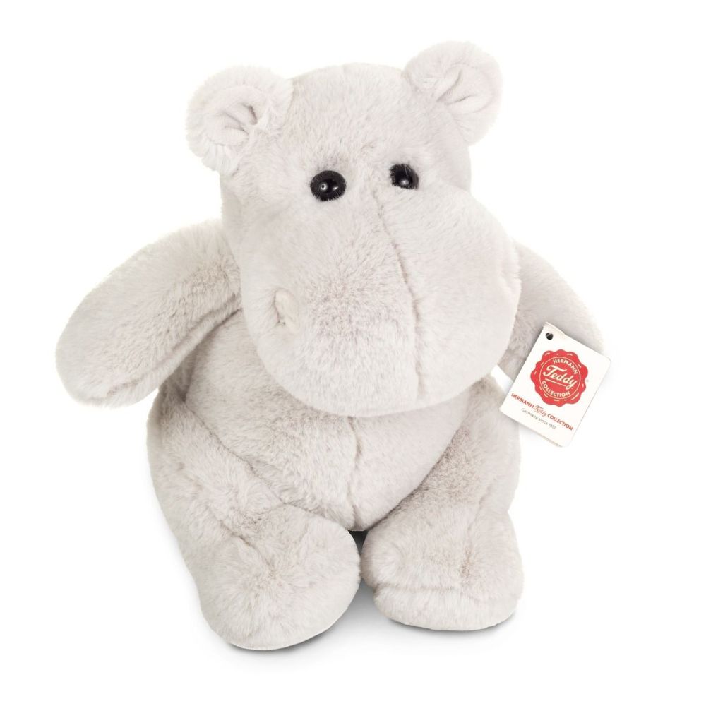 Teddy Hermann 940111 Nilpferd Lilo 24 cm Stoff/Plüsch/Kuscheltier NEU