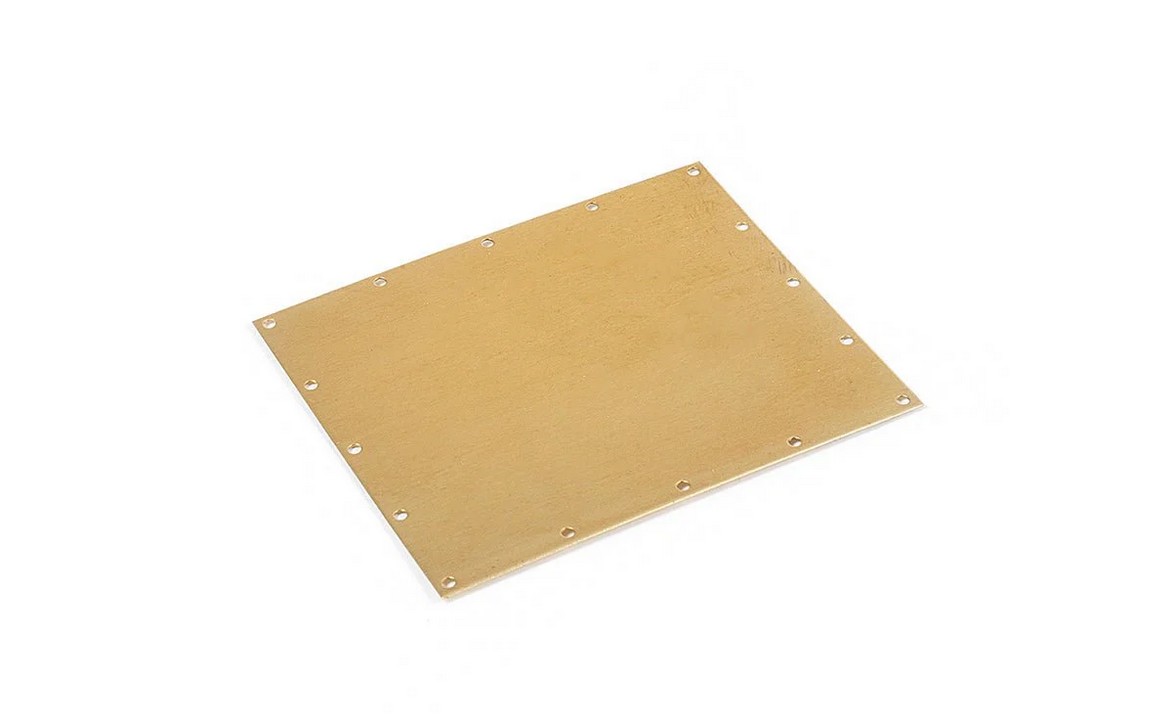 OcCre 17045 Messingplatte 55x47x0,3 mm NEU OVP