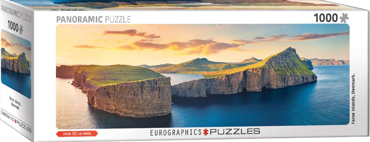 EUROGRAPHICS 6010-6127 Färöer Inseln, Dänemark 1000 Teile Puzzle NEU OVP
