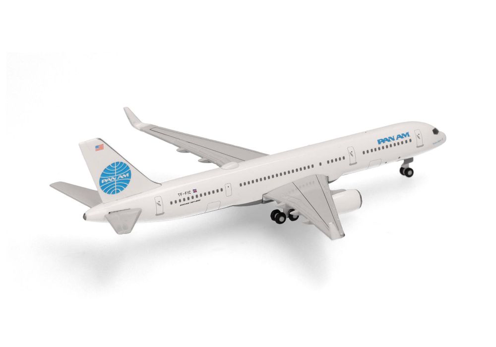 Herpa 538602 Pan Am Boeing 757-200 Tracing the Transatlantic 1:500