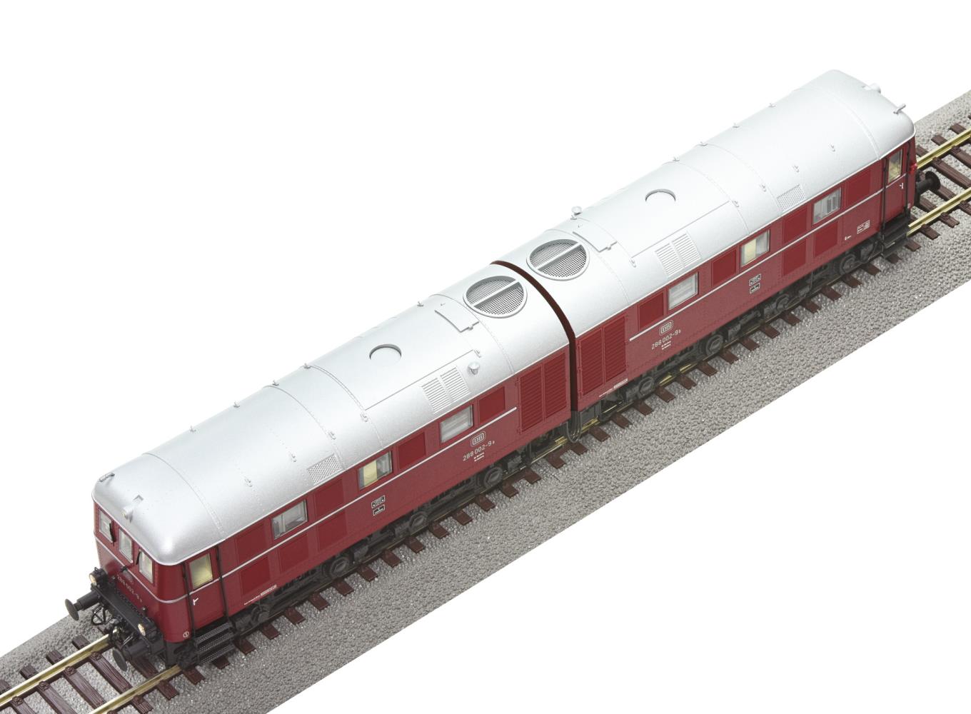 Roco 78116 Dieselelektrische Doppellokomotive 288 002-9 Spur H0