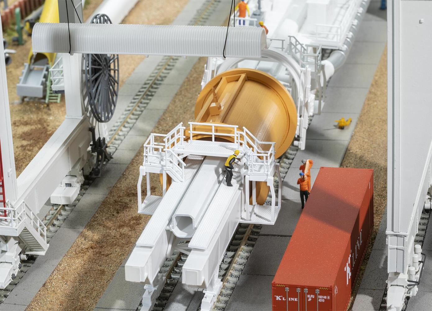 Faller 130900 Tunnelbohrmaschine Gripper-TBM 1:87 Spur H0 Bausatz